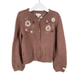 Unisex Newbie - Cardigan, size 110 - 116 - Light pink ()