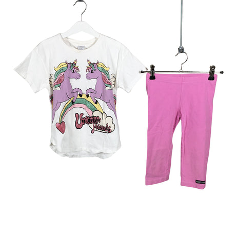 Unisex Lindex - T-shirt, size 110 - 116 - White ()