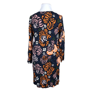 Unisex Marimekko - Schiffon dress, size 46 - Orange (2)