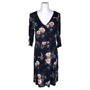 Unisex Cream - Tricot dress, size 40 - Blue (1)