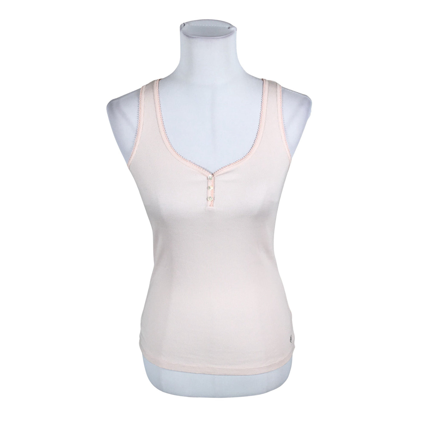 Unisex Marc O'Polo - Tricot tank top, size 34 - Light pink (1)