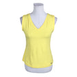 Unisex Voglia - Tricot tank top, size 36 - Yellow ()