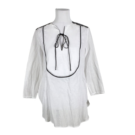Unisex Theory - Blouse, size 38 - White ()