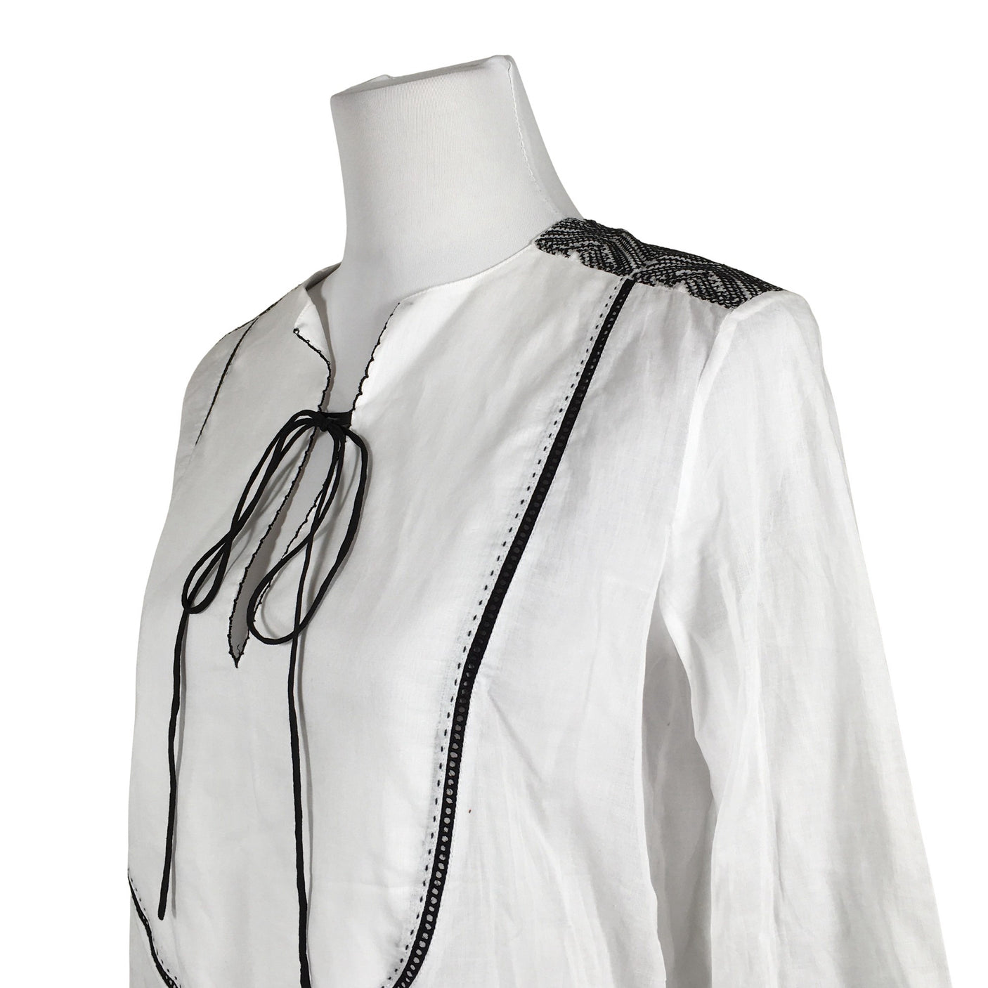 Unisex Theory - Blouse, size 38 - White (2)