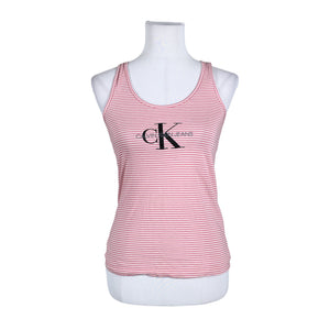 Unisex Calvin Klein Jeans - Tricot tank top, size 34 - Light pink (1)