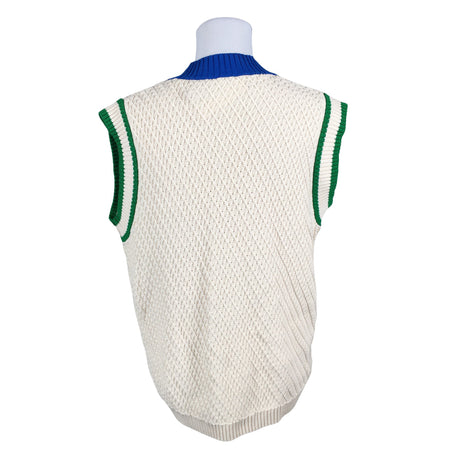 Unisex Adidas - Knit vest, size 32 - Natural white (2)
