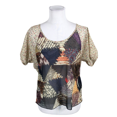 Unisex Denim & Supply Ralph Lauren - Short-sleeved blouse, size 34 - Beige ()