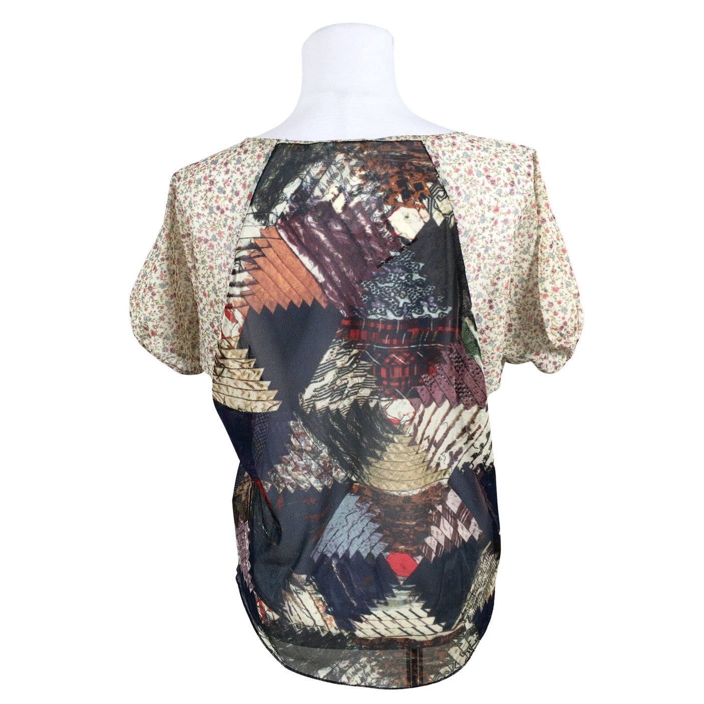 Unisex Denim & Supply Ralph Lauren - Short-sleeved blouse, size 34 - Beige (2)