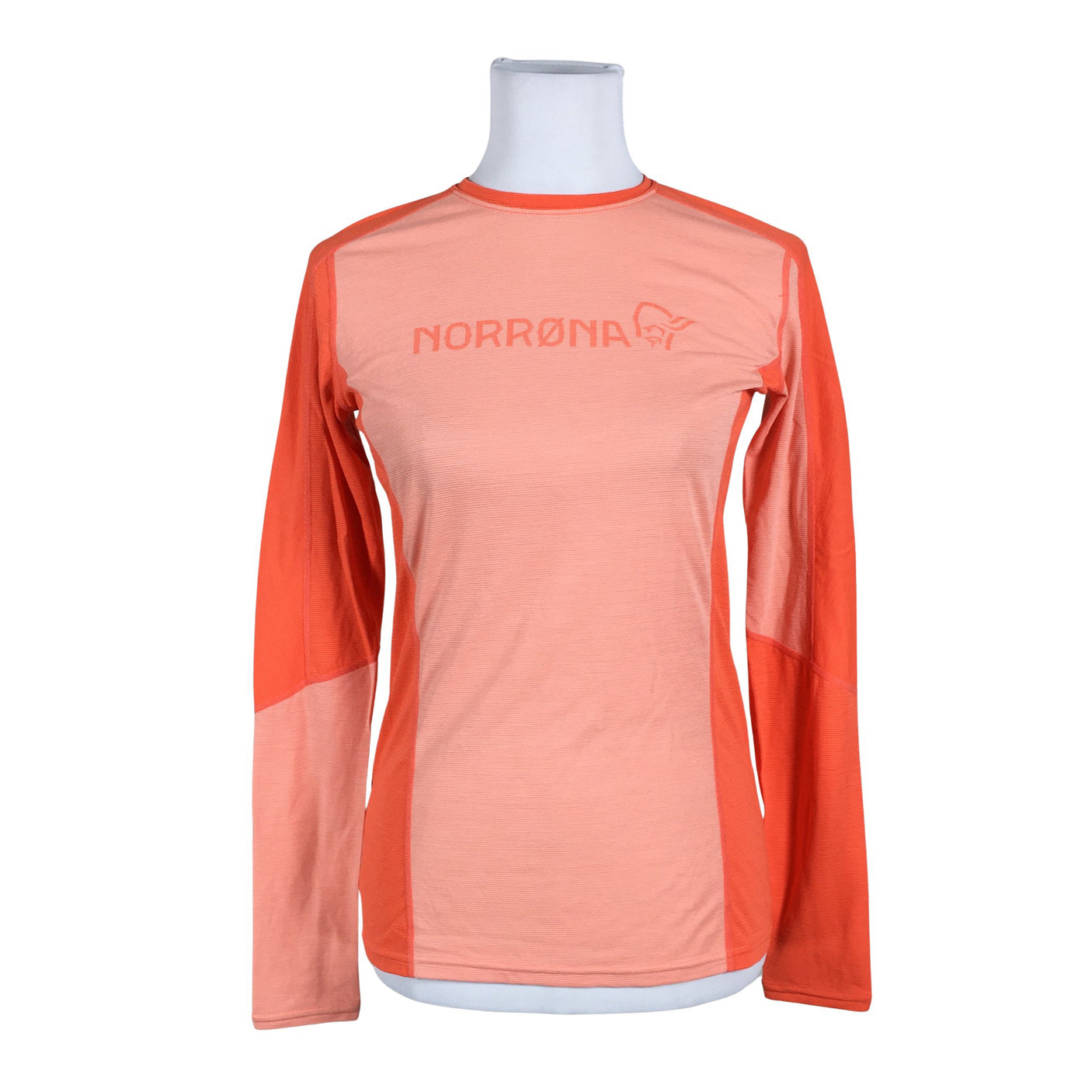 Unisex Norrøna - Sports shirt, long sleeve, size 36 - Orange (1)