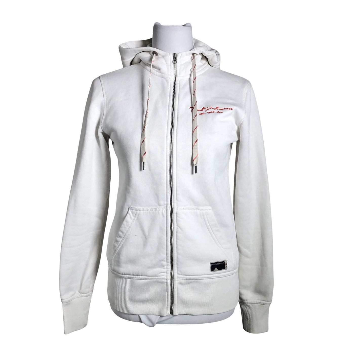 Unisex Peak Performance - Hoodie, size 36 - White (1)