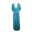Unisex By Malina - Party dress, size 38 - Turquoise ()