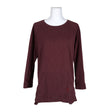 Unisex House of Lola - Tricot tunic, size 36 - Wine red ()