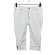 Unisex Mingel - Capri jeans, size 42 - White ()
