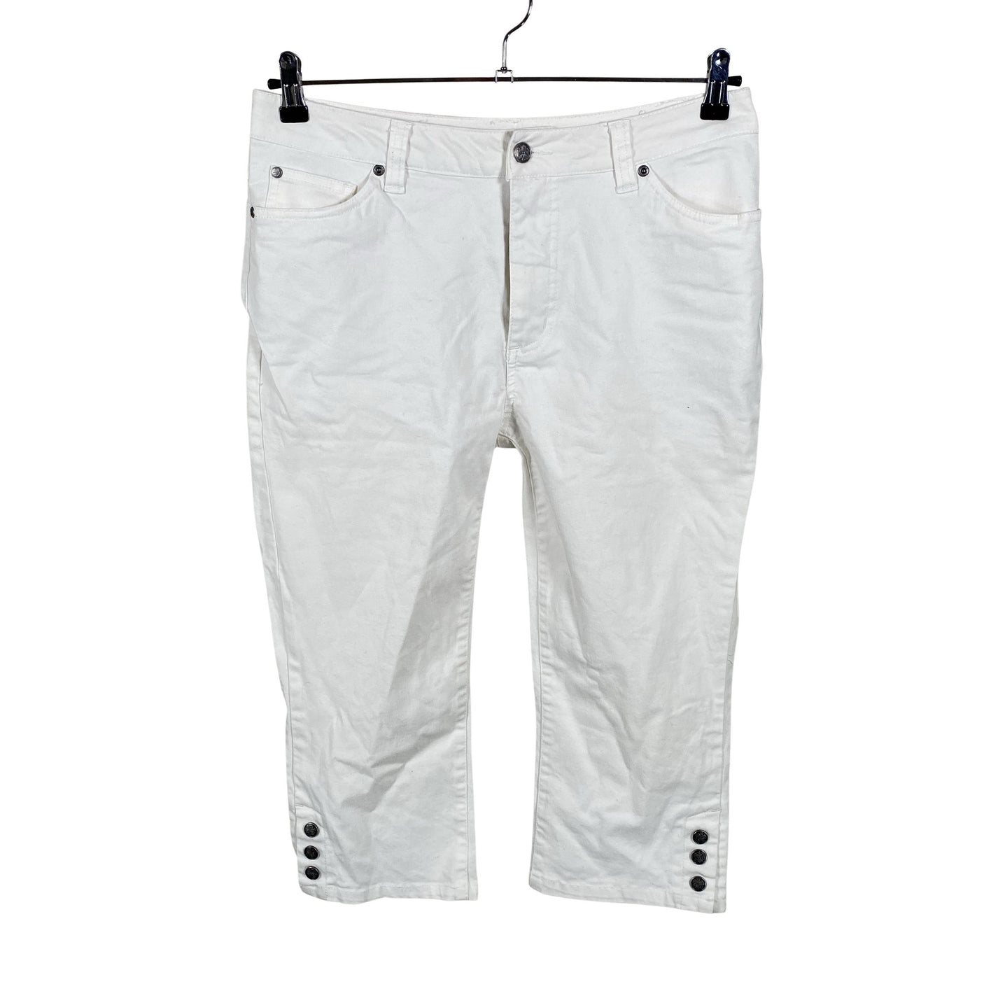 Unisex Mingel - Capri jeans, size 42 - White (1)