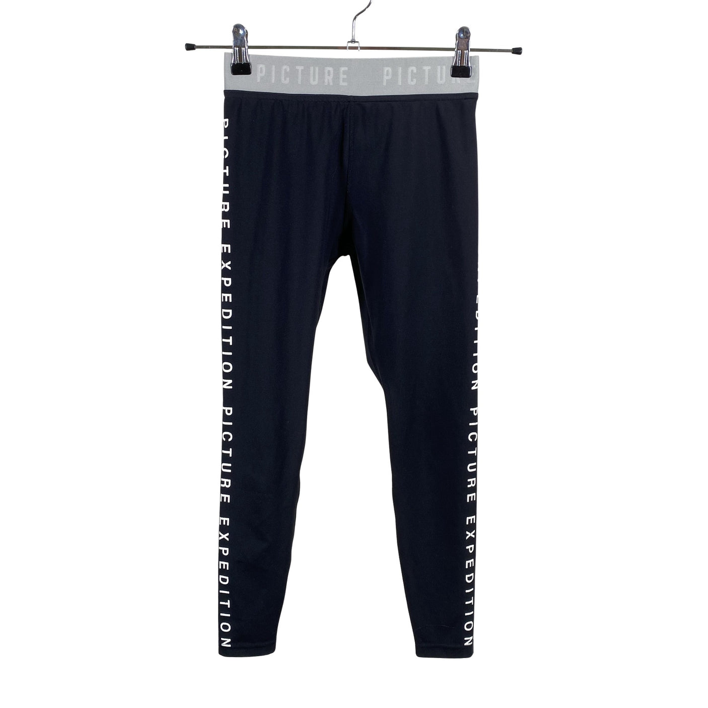 Unisex Picture - Sports tights, size 34 - Black (1)