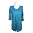 Unisex Voglia - Tricot tunic, size 40 - Turquoise ()
