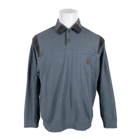 Unisex Finn Karelia - Tricot shirt, size M - Gray ()