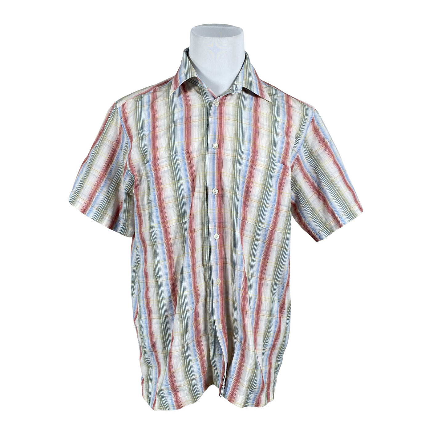 Unisex Tiklas - Collared shirt, size XL - White (1)