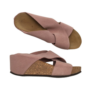 Unisex Birkenstock - Wedge sandals, size 38 - Light pink (1)