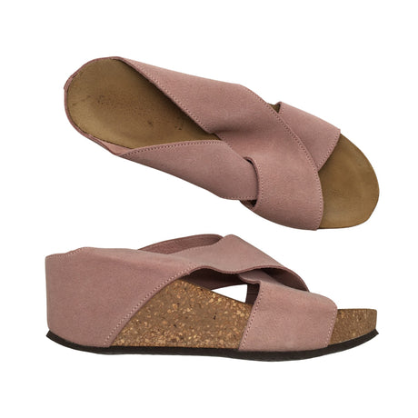 Unisex Birkenstock - Wedge sandals, size 38 - Light pink ()