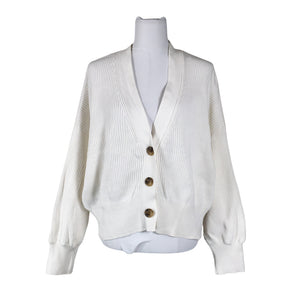 Unisex EDC by Esprit - Cardigan, size 40 - White (1)