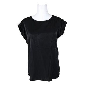 Unisex Tom Tailor - Short-sleeved blouse, size 36 - Black (1)