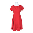 Unisex Tara Jarmon - Tricot dress, size 38 - Red ()