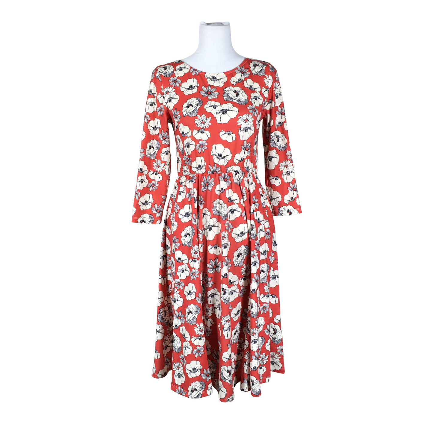 Unisex mint&berry - Tricot dress, size 38 - Orange (1)