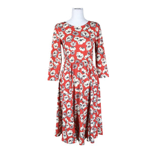 Unisex mint&berry - Tricot dress, size 38 - Orange (1)