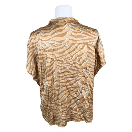 Unisex Mos Mosh - Short-sleeved blouse, size 40 - Beige (2)
