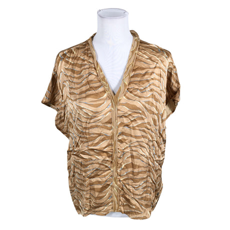 Unisex Mos Mosh - Short-sleeved blouse, size 40 - Beige ()