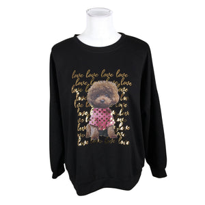 Unisex Kotirouva - Sweatshirt, size 38 - Black (1)