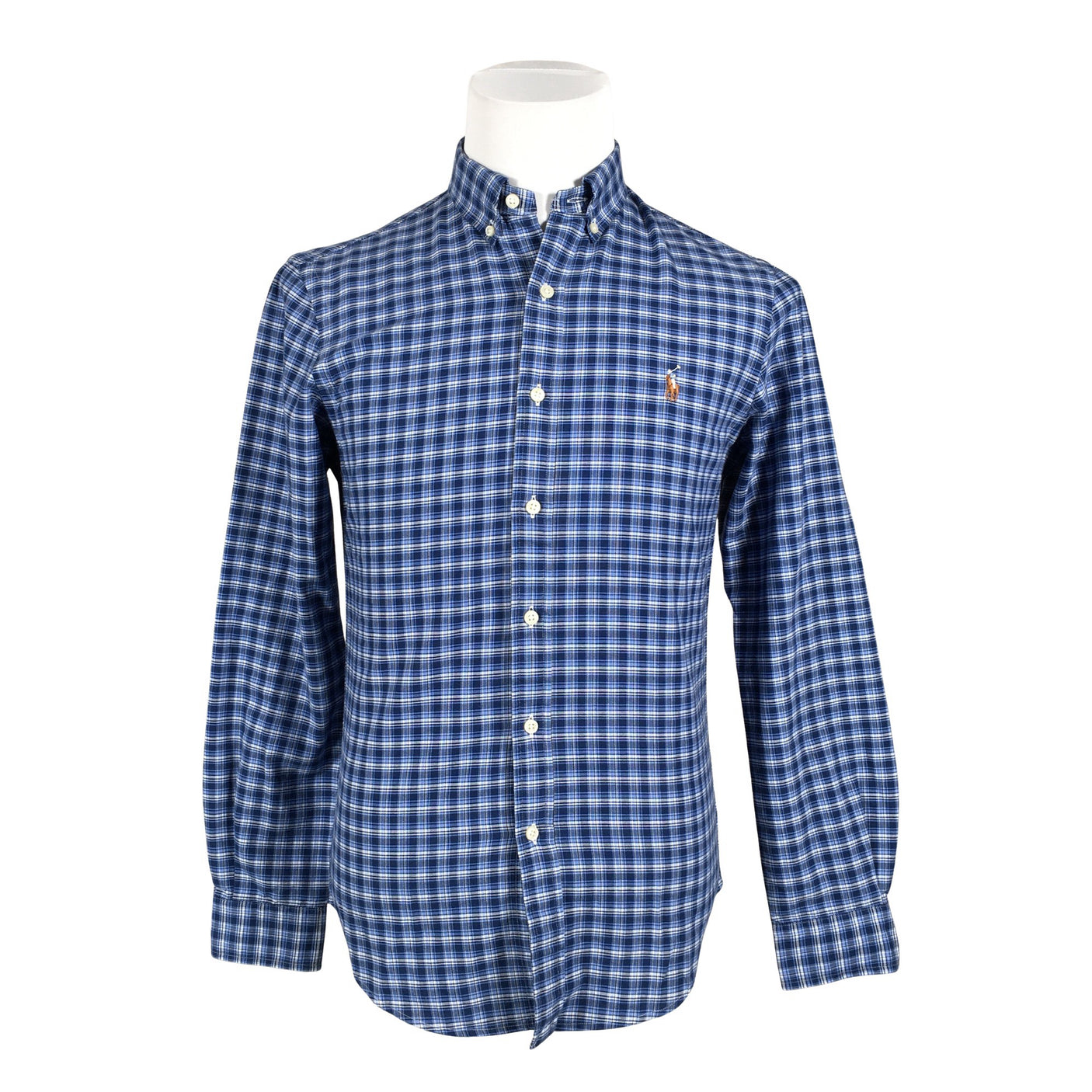 Unisex Ralph Lauren - Collared shirt, size S - Blue (1)