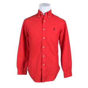 Unisex Polo Ralph Lauren - Collared shirt, size S - Red (1)