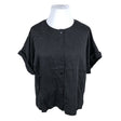 Unisex Papu - Short-sleeved blouse, size 42 - Black ()