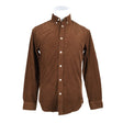 Unisex Samsoe&Samsoe - Collared shirt, size S - Brown ()
