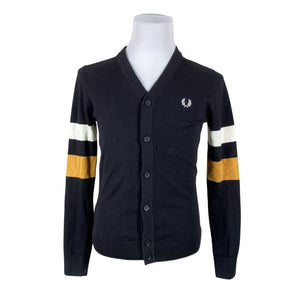 Unisex Fred Perry - Cardigan, size 34 - Black (1)