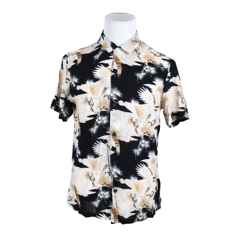 Unisex All Saints - Collared shirt, size M - Black ()