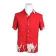 Unisex All Saints - Collared shirt, size M - Red ()