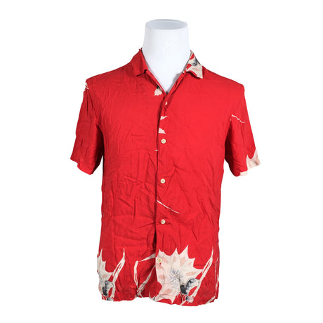 Unisex All Saints - Collared shirt, size M - Red ()