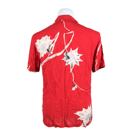 Unisex All Saints - Collared shirt, size M - Red (2)