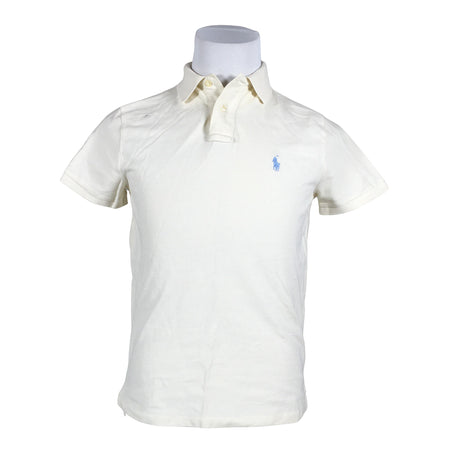 Unisex Polo Ralph Lauren - Polo shirt, size S - Natural white ()