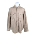 Unisex American Eagle - Collared shirt, size XXL - Beige ()