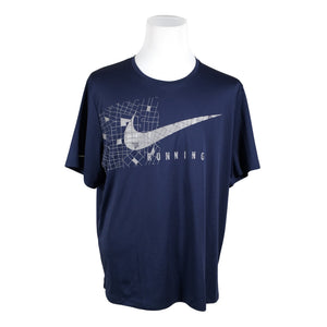 Unisex Nike - Sports shirt, short sleeve, size XXL - Blue (1)