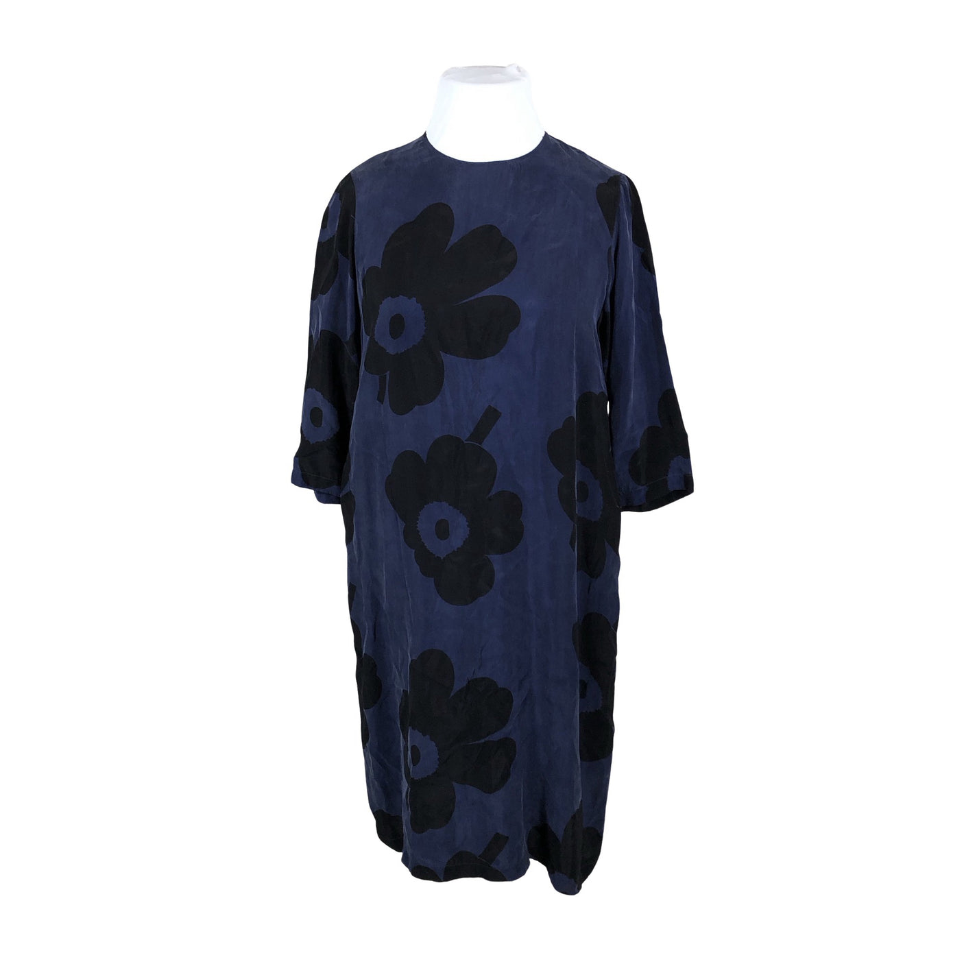 Unisex Marimekko - Schiffon dress, size 42 - Blue (1)
