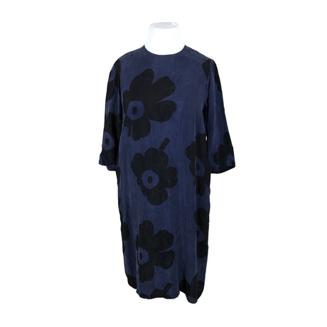 Unisex Marimekko - Schiffon dress, size 42 - Blue ()
