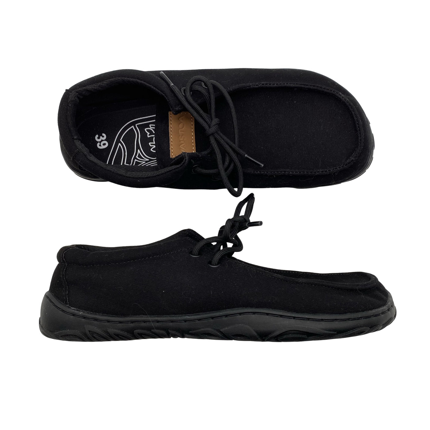 Unisex Vaistoa - Loafers, size 39 - Black (1)