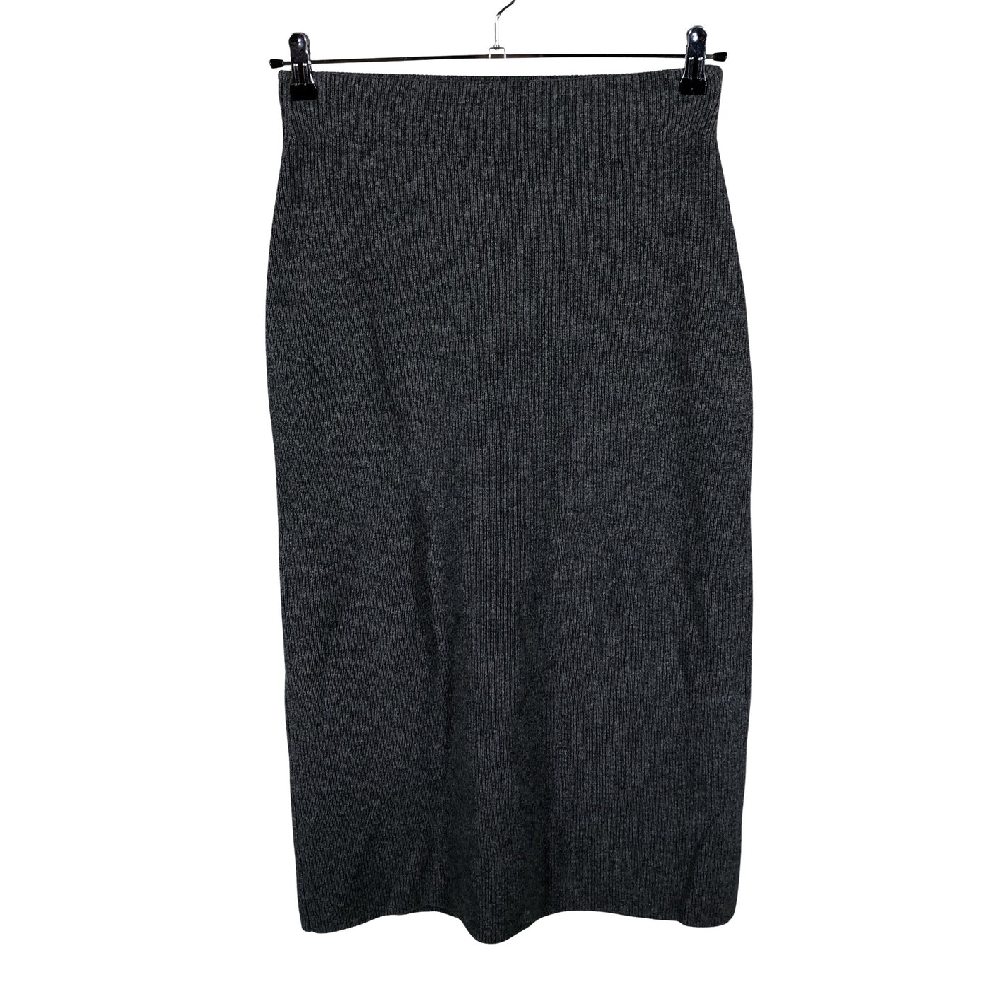 Unisex Massimo Dutti - Knit skirt, size 38 - Gray (1)