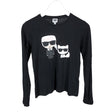 Unisex Karl Lagerfeld - Tricot shirt, size 146 - 152 - Black ()