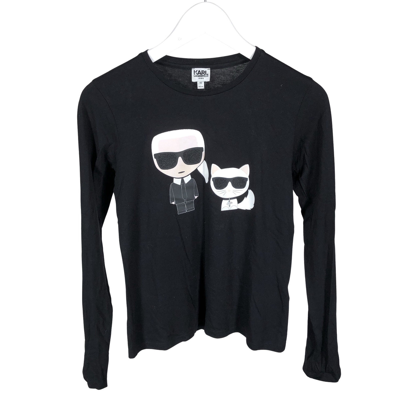 Unisex Karl Lagerfeld - Tricot shirt, size 146 - 152 - Black (1)